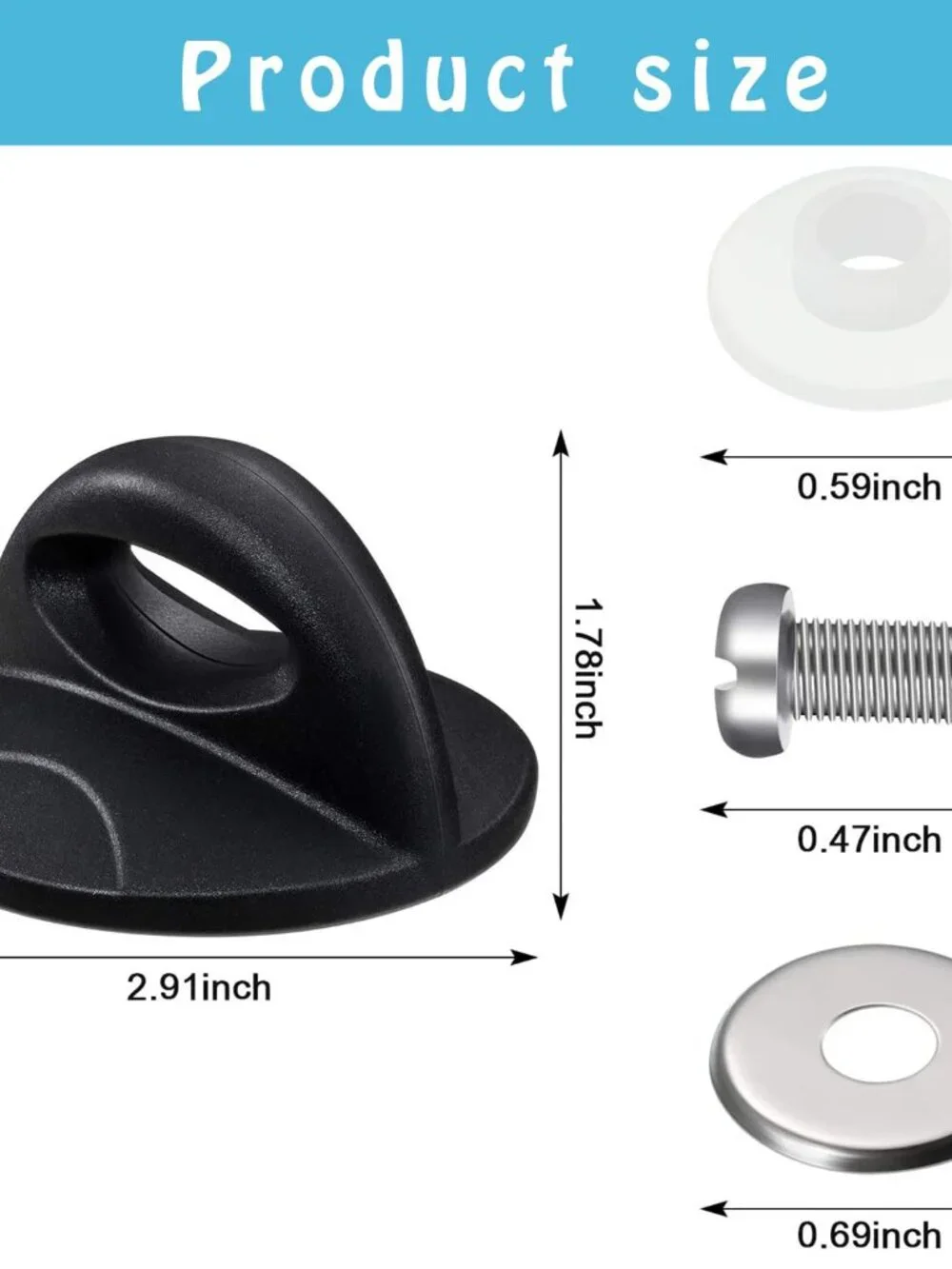 Universal Pot Lid Handle Replacement Compatible with crockpot Lids, Pan Lid Repl